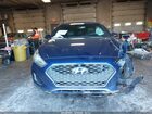 2018 Hyundai Sonata Sport Blue vin: 5NPE34AF7JH661696
