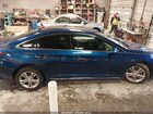 2018 Hyundai Sonata Sport Blue vin: 5NPE34AF7JH661696