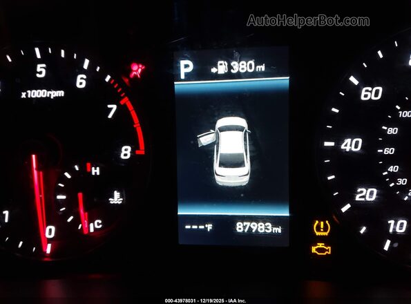5NPE34AF7JH661696 2018 HYUNDAI SONATA Blue 