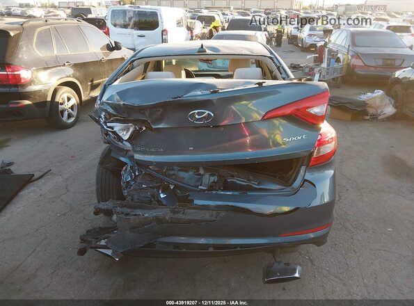 5NPE34AF8HH550620 2017 HYUNDAI SONATA Синий 