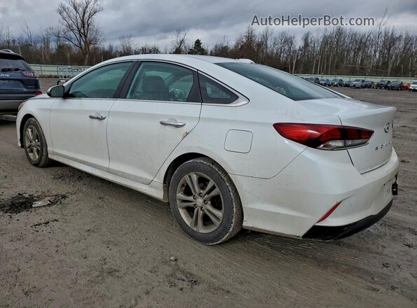 5NPE34AFXJH620575 2018 HYUNDAI SONATA White Задня ліва чверть
