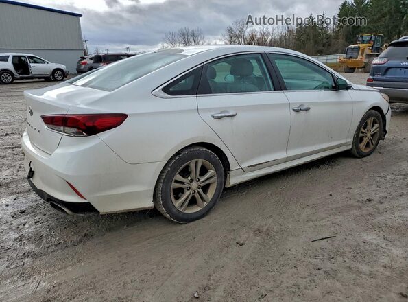 5NPE34AFXJH620575 2018 HYUNDAI SONATA White Задня права чверть