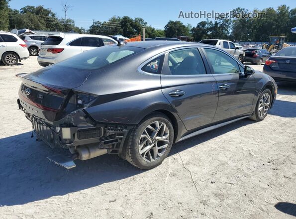 5NPEF4JA9LH015204 2020 HYUNDAI SONATA Gray Trasero derecho