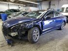 2021 Hyundai Sonata Sel Синий vin: 5NPEF4JA9MH119273