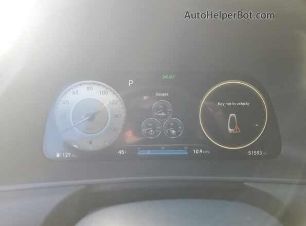 5NPEK4JC9NH134337 2022 HYUNDAI SONATA Black Vista del cuadro de instrumentos