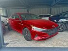 2022 Hyundai Elantra Sel Красный vin: 5NPLM4AG2NH064474