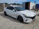 2021 Hyundai Elantra Sel White vin: 5NPLM4AG9MH004416