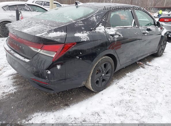5NPLM4AG9NH054170 2022 HYUNDAI ELANTRA Black Trasero derecho
