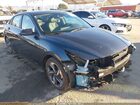 2022 Hyundai Elantra Limited Серый vin: 5NPLP4AG3NH069237