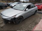 2022 Hyundai Elantra Sel Silver vin: 5NPLS4AG9NH076692