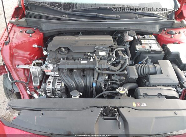5NPLS4AGXNH059366 2022 HYUNDAI ELANTRA Red უკანა ხედი