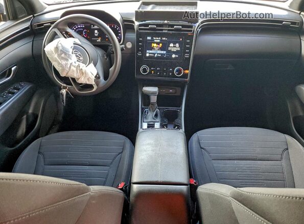 5NTJB4AEXPH042772 2023 HYUNDAI SANTA Gray Vista del salpicadero