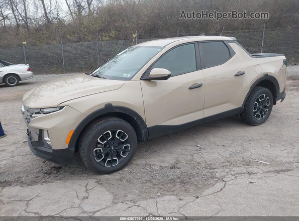 5NTJBDAE2PH074745 2023 HYUNDAI SANTA CRUZ Cream Vista tres cuartos delantera izquierda