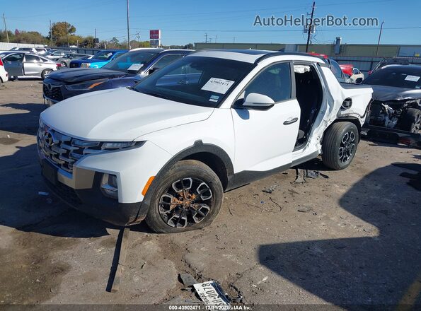 5NTJC4AE2NH018072 2022 HYUNDAI SANTA CRUZ White Передня ліва чверть
