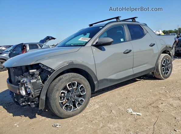 5NTJC4AE4RH092227 2024 HYUNDAI SANTA Gray Передня ліва чверть