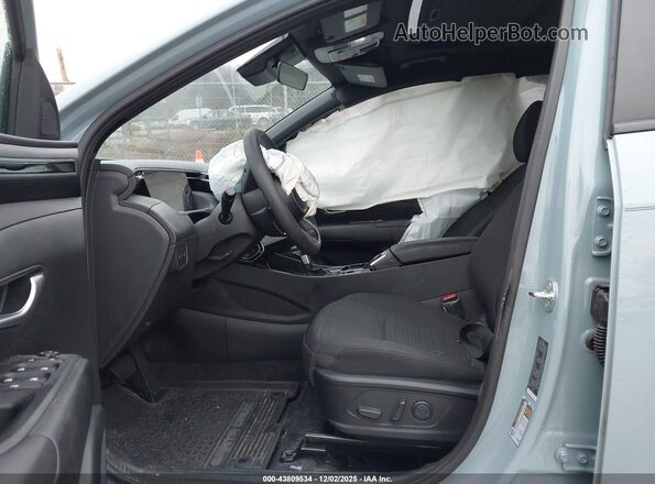 5NTJC4DE4RH114660 2024 HYUNDAI SANTA CRUZ Синий Вид салона спереди