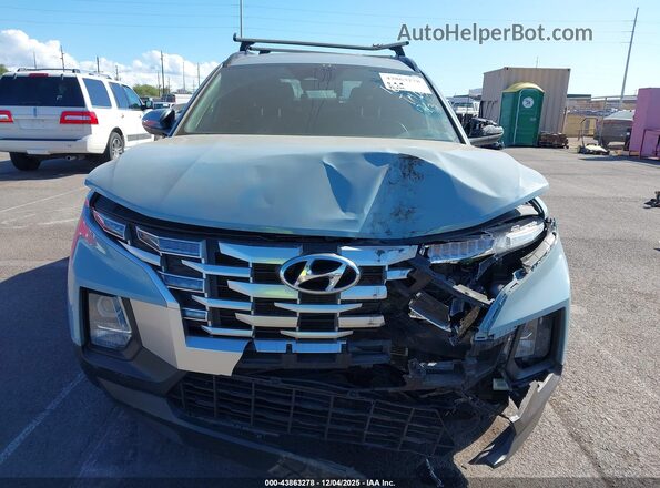 5NTJCDAE5NH002268 2022 HYUNDAI SANTA CRUZ Light Blue Вид спереди