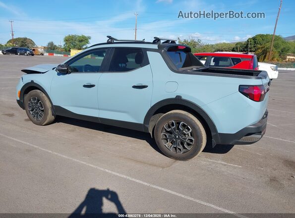 5NTJCDAE5NH002268 2022 HYUNDAI SANTA CRUZ Light Blue Задняя левая четверть
