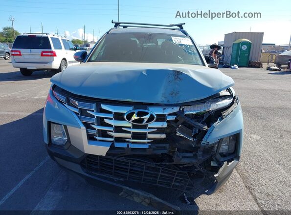5NTJCDAE5NH002268 2022 HYUNDAI SANTA CRUZ Light Blue Вид щитка приборов