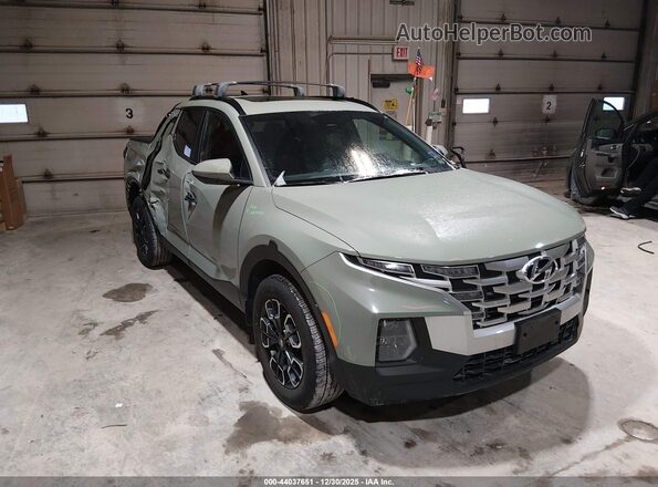 5NTJCDDE2RH113524 2024 HYUNDAI SANTA CRUZ Green Передня права чверть