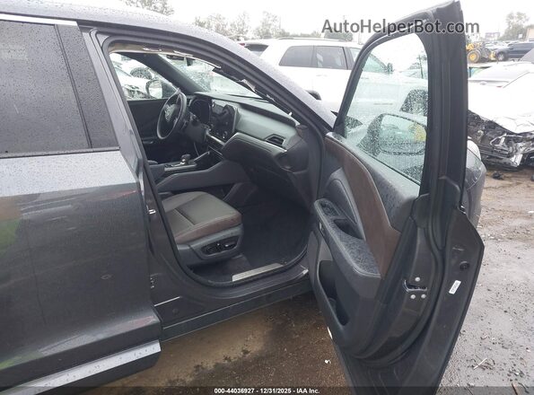 5TDAAAA62SS013827 2025 LEXUS TX 350 Gray Widok wnętrza z przodu