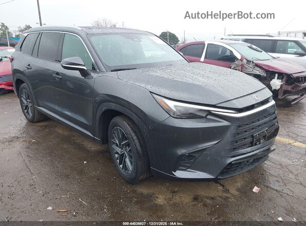 5TDAAAA62SS013827 2025 LEXUS TX 350 Gray Przód prawy