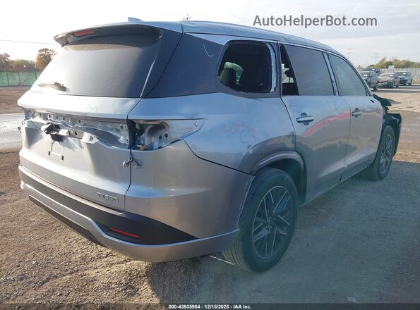 5TDAAAA64SS013182 2025 LEXUS TX 350 Silver უკანა მარჯვენა