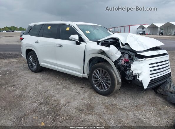 5TDAAAA69SS013811 2025 LEXUS TX 350 White Przód prawy
