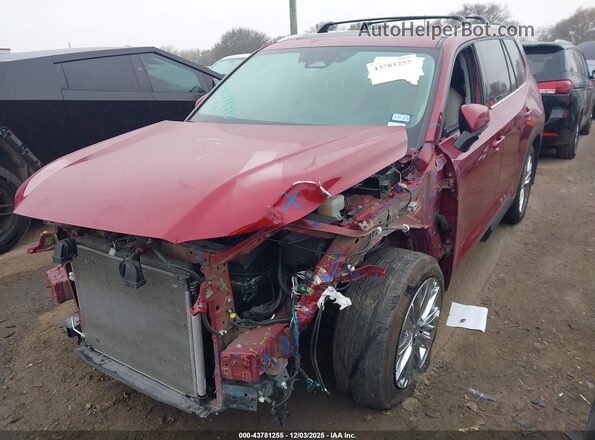 5TDAAAB53RS029065 2024 TOYOTA GRAND HIGHLANDER Red Przód lewy