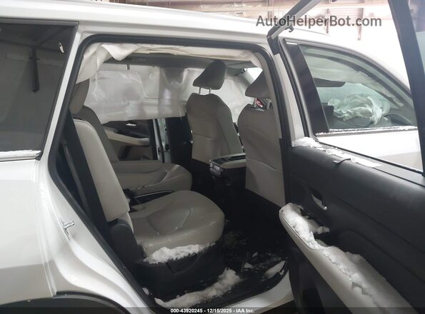 5TDAAAB54SS096392 2025 TOYOTA GRAND HIGHLANDER White Widok naklejki z numerem VIN