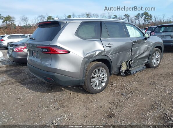 5TDAAAB5XSS072663 2025 TOYOTA GRAND HIGHLANDER Серый Задняя правая четверть