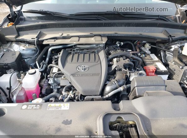 5TDAAAB5XSS072663 2025 TOYOTA GRAND HIGHLANDER Серый Вид сзади