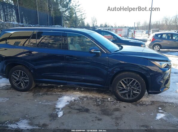 5TDAAAB63SS021465 2025 LEXUS TX 350 Blue Widok wnętrza z tyłu
