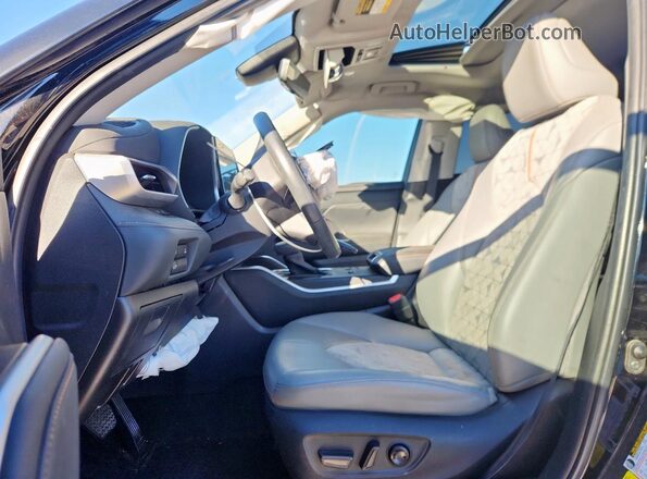 5TDAARAH8PS523834 2023 TOYOTA HIGHLANDER HYBRID Black Вид салону спереду
