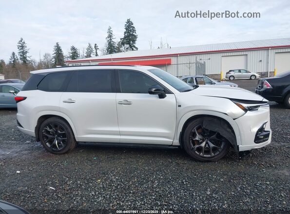 5TDABAB67SS012622 2025 LEXUS TX 500H White Vista interior trasera