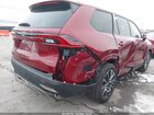 2025 Toyota Grand Highlander Hybrid Platinum Max Красный vin: 5TDADAB5XSS021929