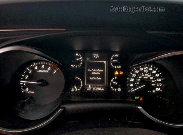 5TDBY5G10JS158737 2018 TOYOTA SEQUOIA Белый Вид щитка приборов