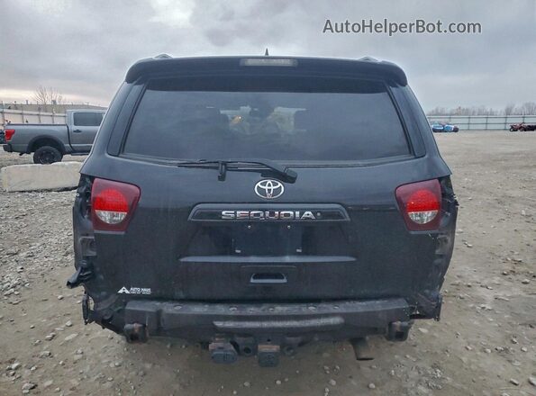 5TDBY5G10JS164022 2018 TOYOTA SEQUOIA Black Widok z tyłu