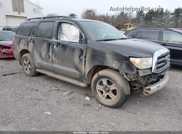 5TDBY5G1XGS143090 2016 TOYOTA SEQUOIA Черный Передняя правая четверть
