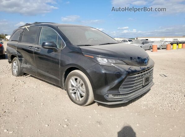 5TDCSKFC1PS102712 2023 TOYOTA SIENNA Black Przód prawy