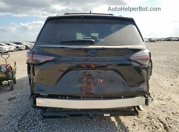 5TDCSKFC1PS102712 2023 TOYOTA SIENNA Black Widok z tyłu