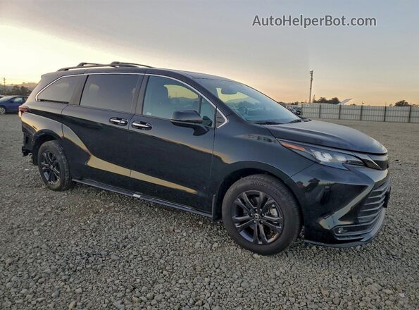 5TDCSKFC1RS142551 2024 TOYOTA SIENNA Черный Передняя правая четверть