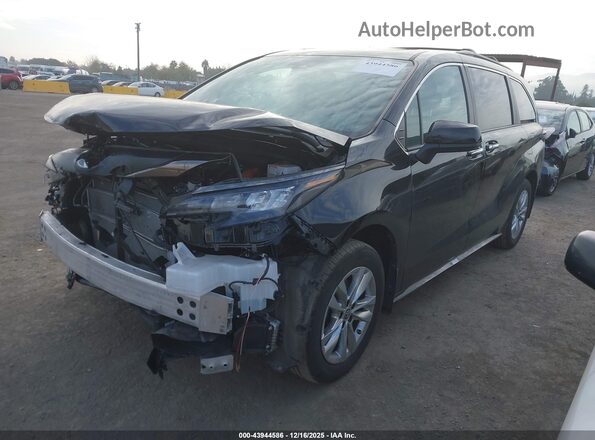 5TDCSKFC6PS107274 2023 TOYOTA SIENNA Black Przód lewy