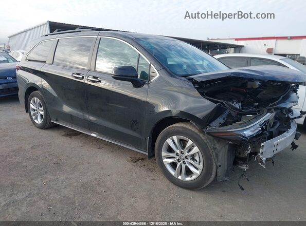 5TDCSKFC6PS107274 2023 TOYOTA SIENNA Black Przód prawy
