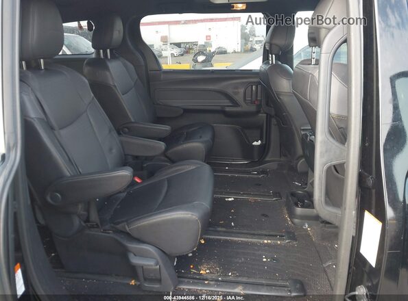 5TDCSKFC6PS107274 2023 TOYOTA SIENNA Black Widok naklejki z numerem VIN