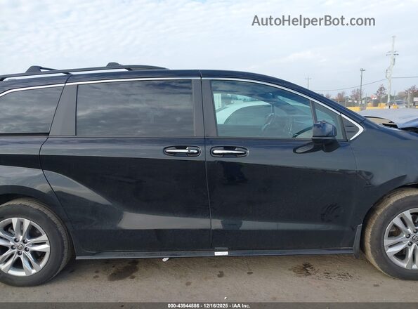 5TDCSKFC6PS107274 2023 TOYOTA SIENNA Black Widok wnętrza 360 stopni