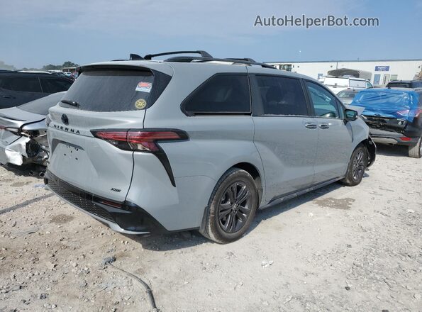 5TDCSKFC6SS161215 2025 TOYOTA SIENNA Gray Tył prawy
