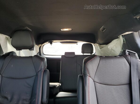 5TDCSKFC6SS161215 2025 TOYOTA SIENNA Gray Widok tylnych siedzeń
