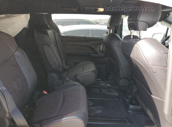 5TDCSKFC6SS161215 2025 TOYOTA SIENNA Gray Widok wnętrza z tyłu