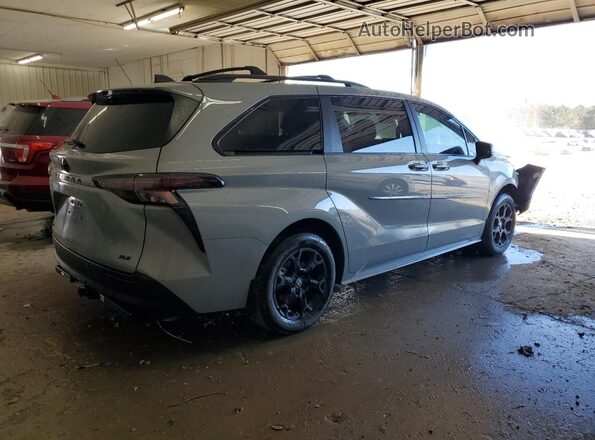 5TDCSKFC7SS217405 2025 TOYOTA SIENNA Gray Tył prawy
